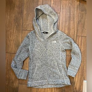 Women’s North Face zip up jacket/ heavy sweater